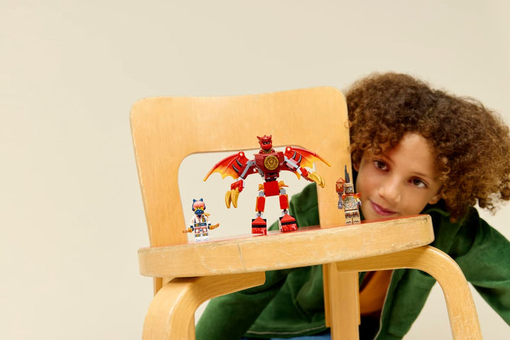 לגו NINJAGO® - מארז קרב רובוט הדרקון של קאי (71851)-5