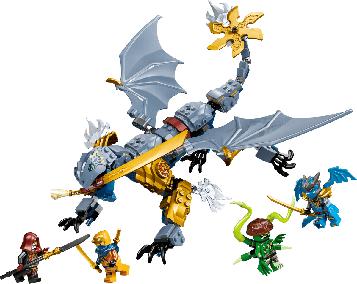 לגו NINJAGO® - הקרב של ריו דרקון הנינג'ה (71855)-1