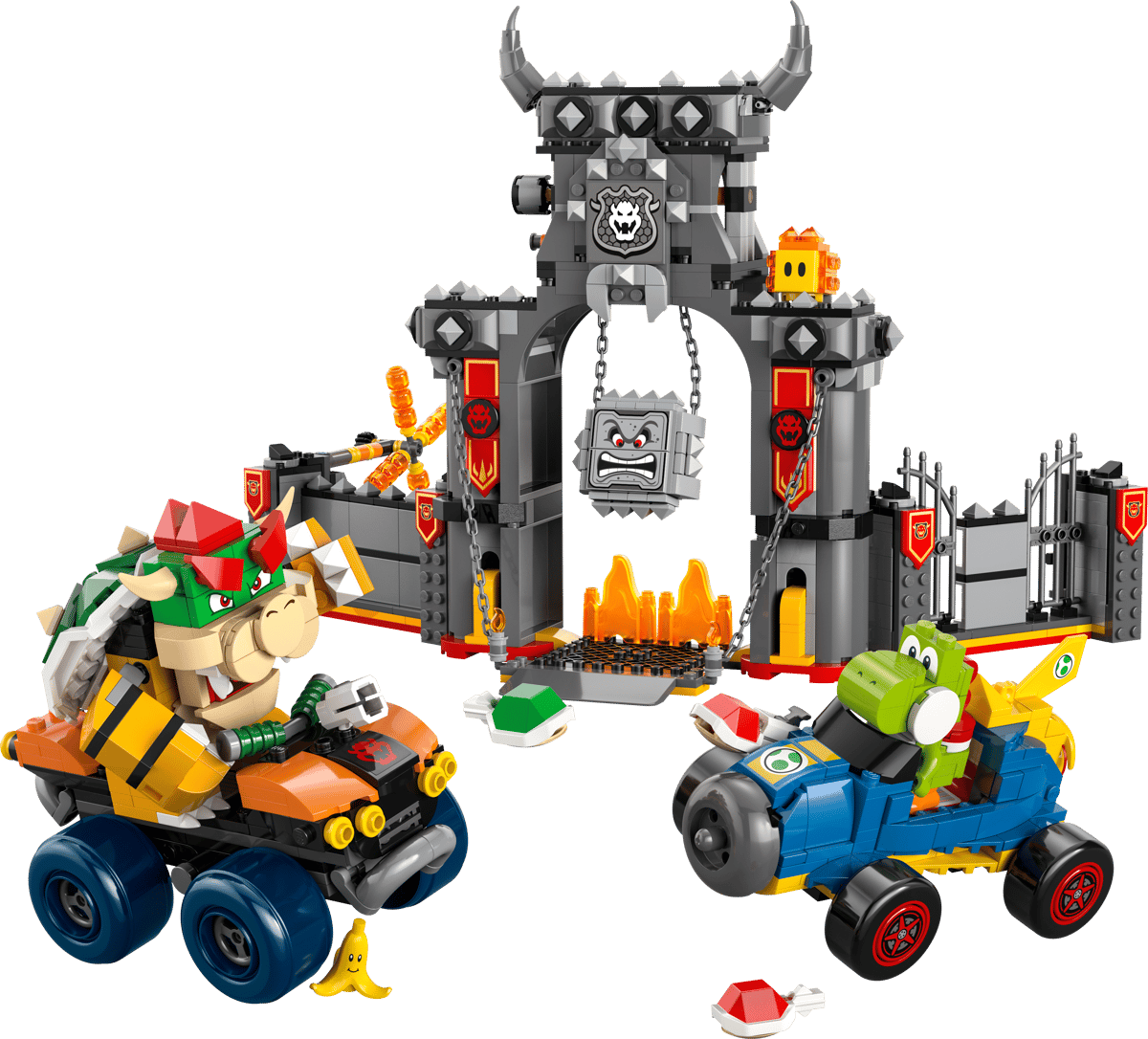 לגו Super Mario™ - Mario Kart – Bowser's Castle™ (72039)-1