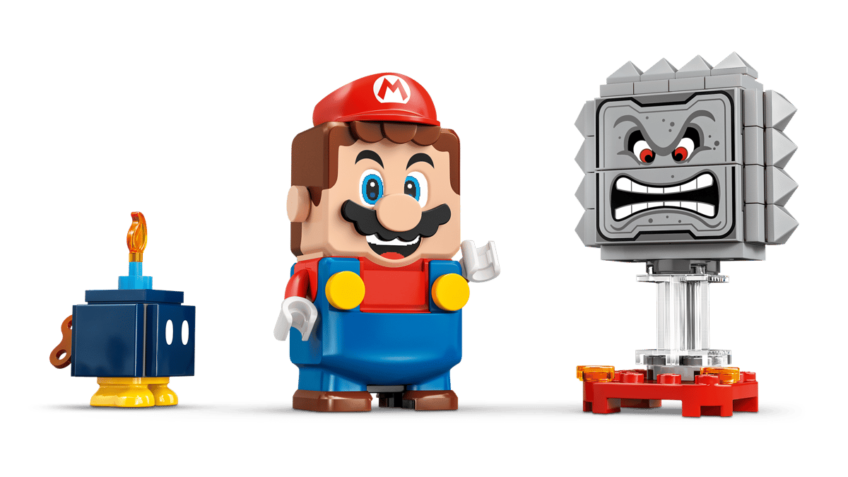לגו Super Mario™ - Mario Kart™ – Interactive LEGO® Mario™ & Standard Kart (72043)-4