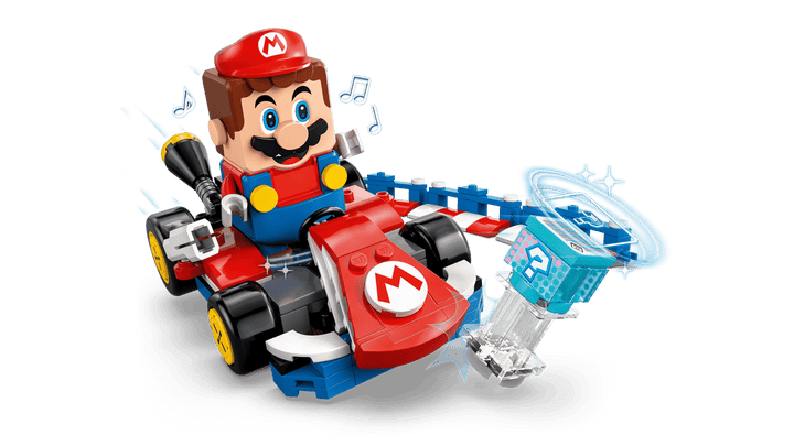 לגו Super Mario™ - Mario Kart™ – Interactive LEGO® Mario™ & Standard Kart (72043)-6