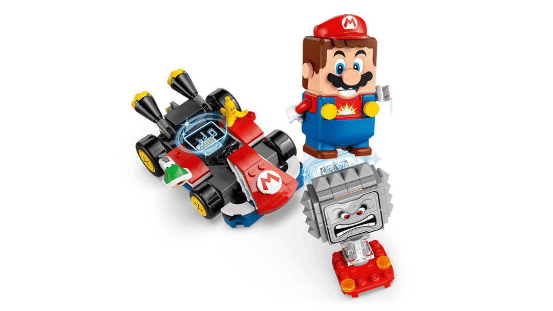 לגו Super Mario™ - Mario Kart™ – Interactive LEGO® Mario™ & Standard Kart (72043)-2