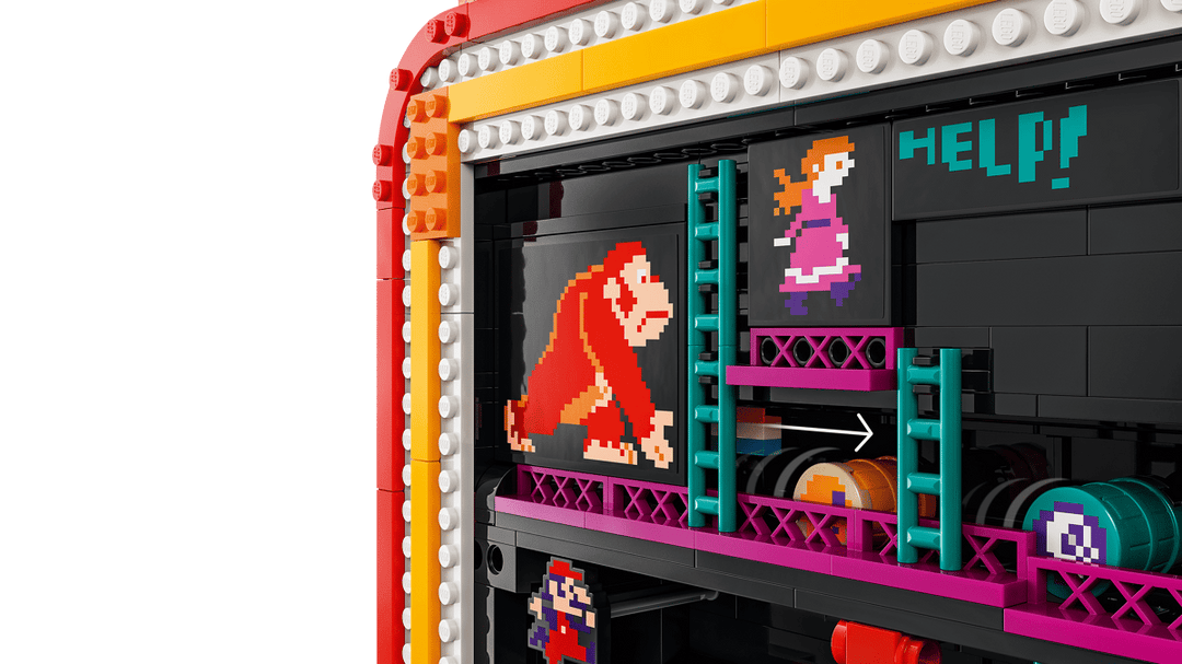 לגו Super Mario - מכונת ארקייד דונקי קונג (72051)-17