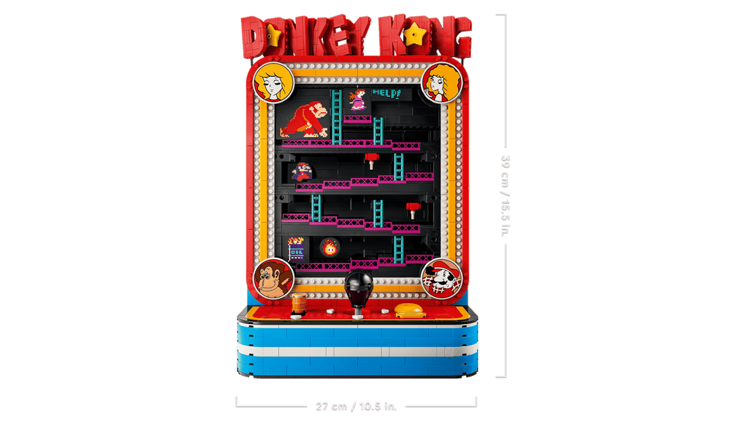 לגו Super Mario - מכונת ארקייד דונקי קונג (72051)-14