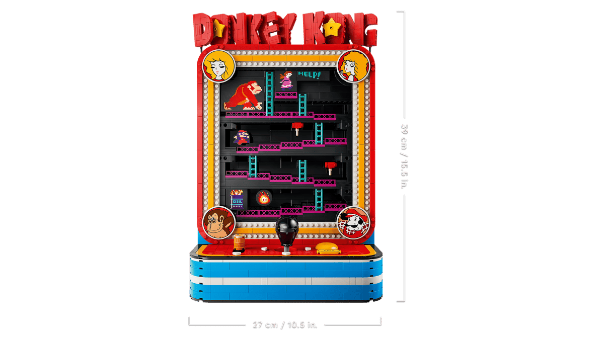 לגו Super Mario - מכונת ארקייד דונקי קונג (72051)-15