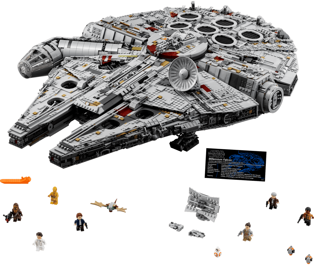לגו Star Wars™ - Millennium Falcon™‎ (75192)-1