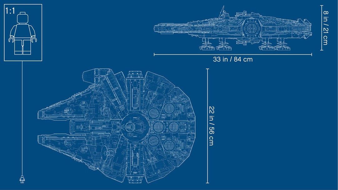 לגו Star Wars™ - Millennium Falcon™‎ (75192)-14