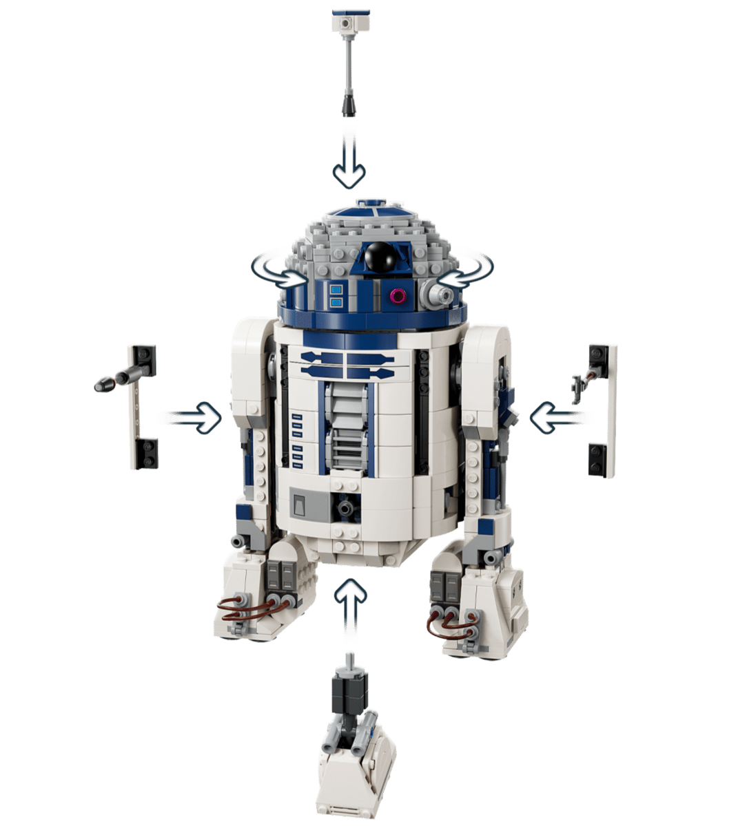 לגו Star Wars™ - R2-D2™ (75379)-8