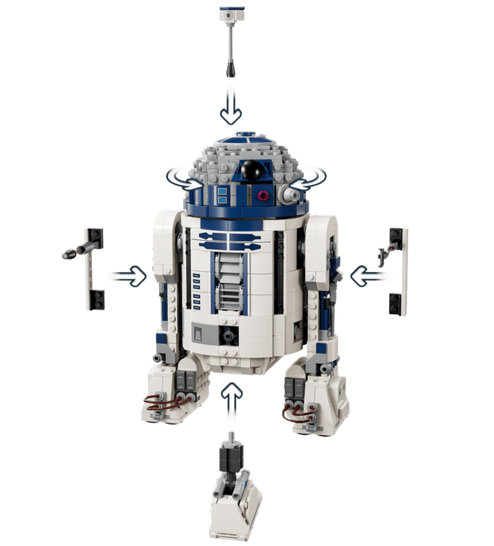 לגו Star Wars™ - R2-D2™ (75379)-12
