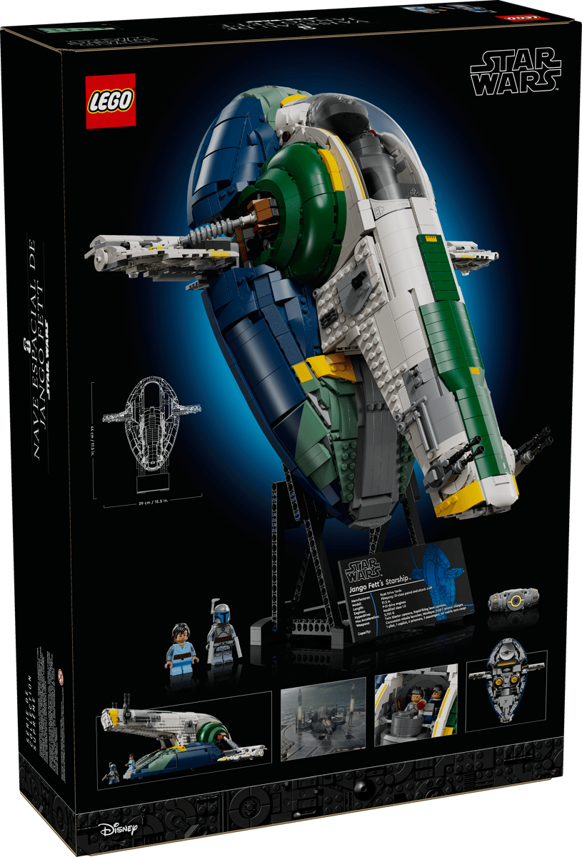 לגו Star Wars™ - ספינת החלל מסוג Firespray של ג‘נגו פט (75409)-14