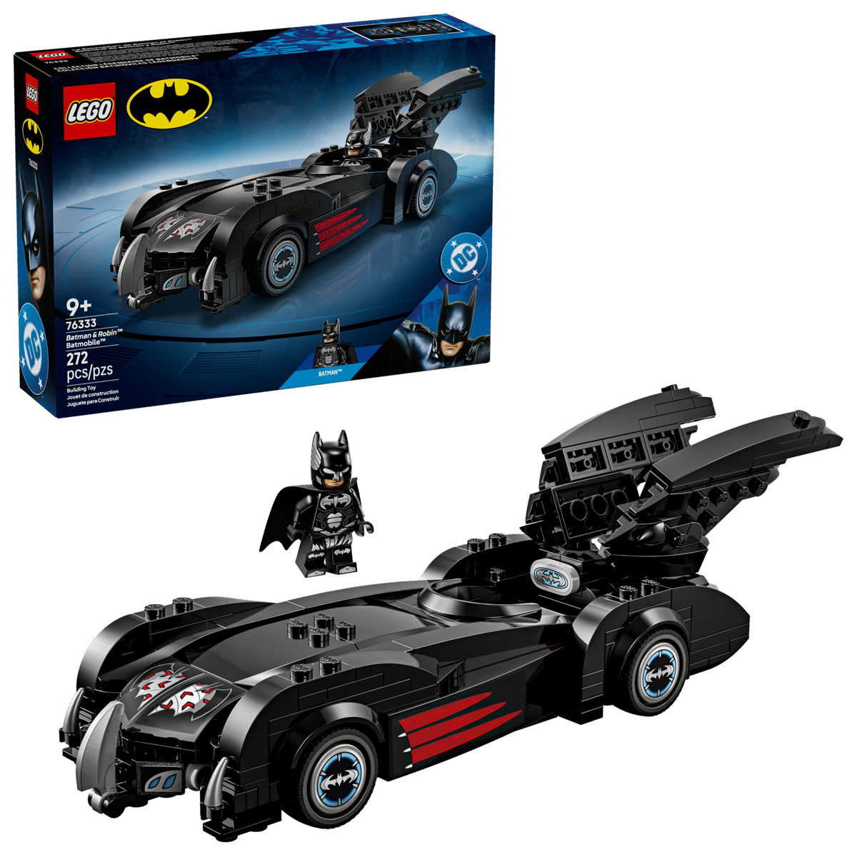 לגו DC Batman™ - הבאטמוביל של באטמן ורובין (76333)-2