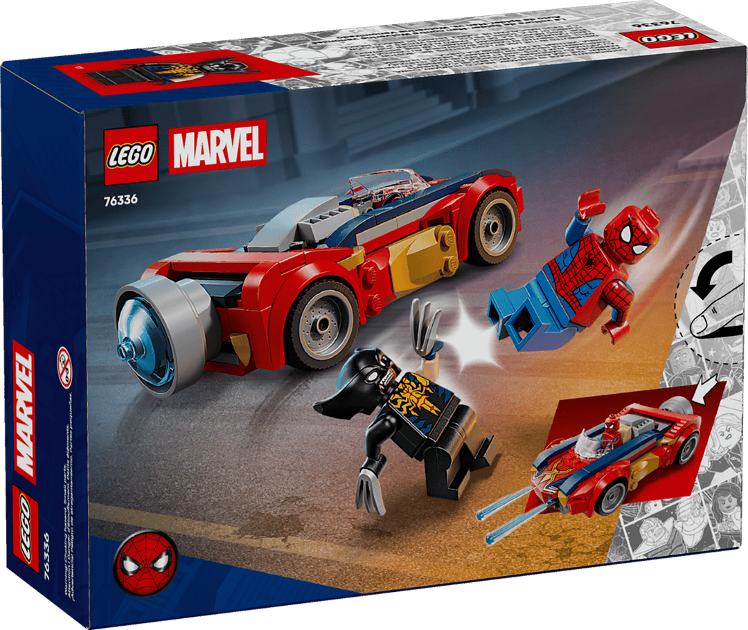 לגו | Marvel - ספיידרמן במכונית נגד וונומייזד וולברין (76336)-10