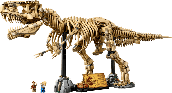 לגו Jurassic World - מאובני דינוזאורים: טירנוזאורוס רקס (76968)-1
