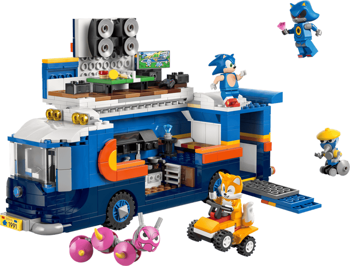 לגו Sonic the Hedgehog™ - משאית של צוות הפיקוד של Sonic (77006)-1
