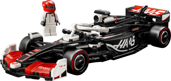 לגו Speed Champions - מכונית מרוץ MoneyGram Haas ®F1 Team VF-24 (77250)-1