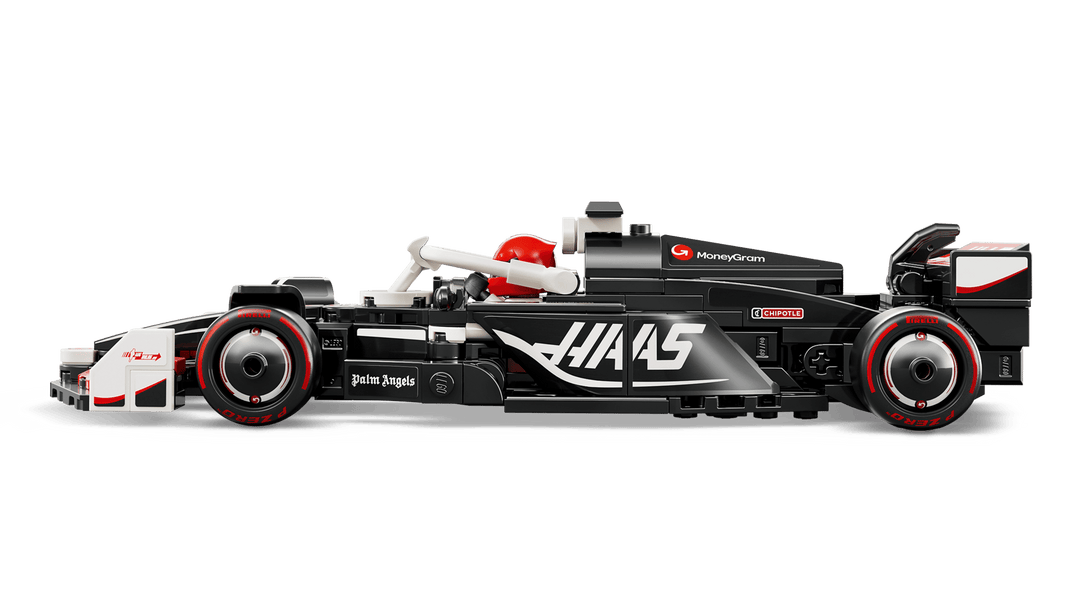 לגו Speed Champions - מכונית מרוץ MoneyGram Haas ®F1 Team VF-24 (77250)-3