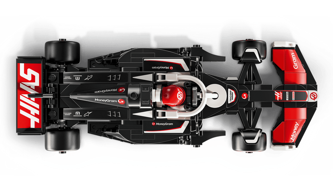 לגו Speed Champions - מכונית מרוץ MoneyGram Haas ®F1 Team VF-24 (77250)-2