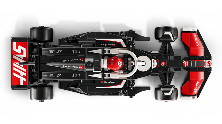 לגו Speed Champions - מכונית מרוץ MoneyGram Haas ®F1 Team VF-24 (77250)-3
