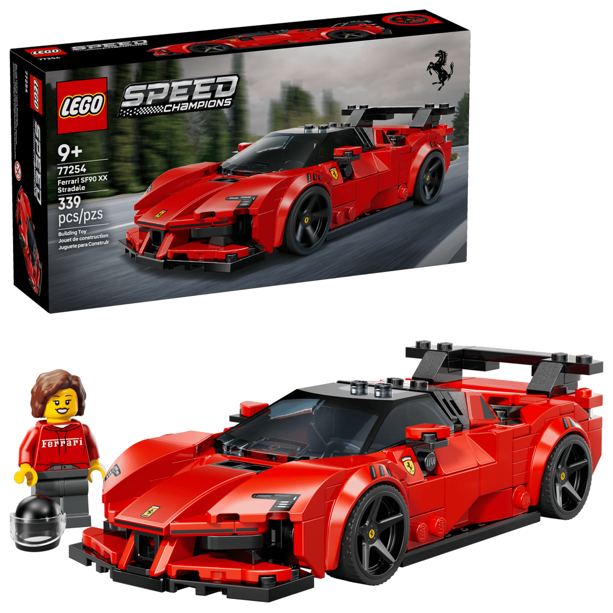 לגו Speed Champions - מכונית ספורט Ferrari SF90 XX Stradale (77254)-2