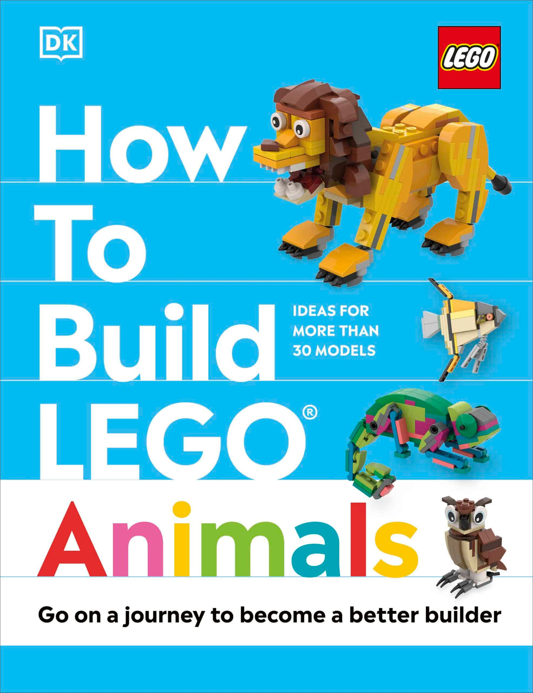 לגו ספר - איך לבנות חיות LEGO-0