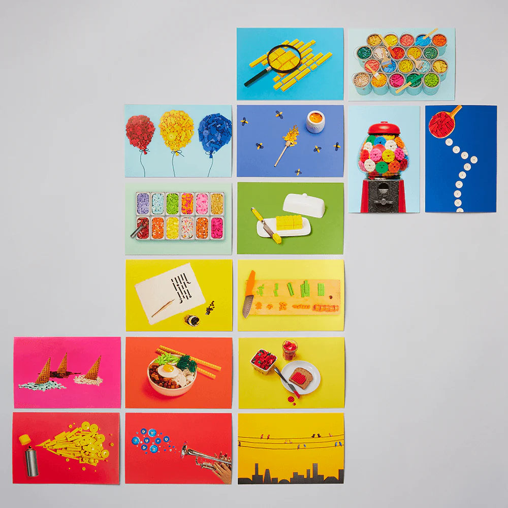 לגו גלויות - Still Life with Bricks: 100 Collectible Postcards
