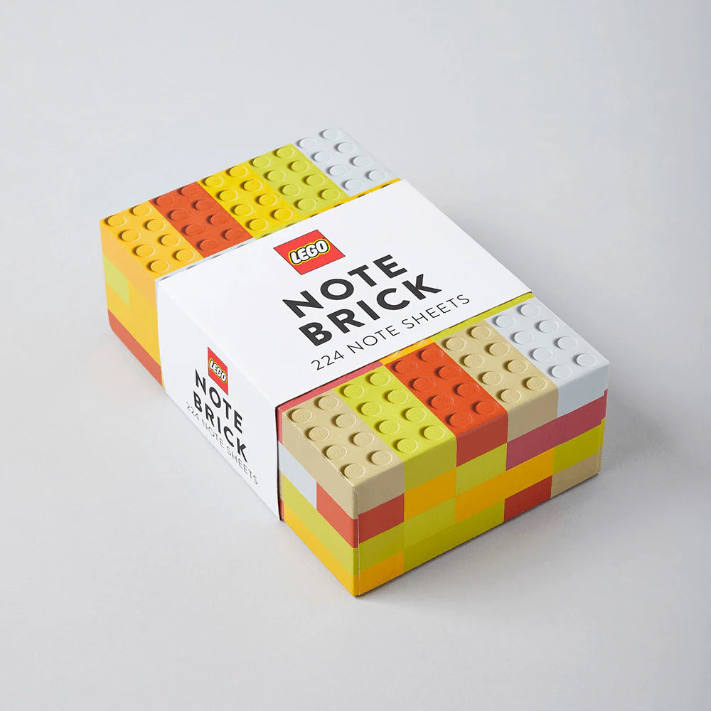 דפי ממו LEGO® Note Brick - בגווני צהוב-כתום-4