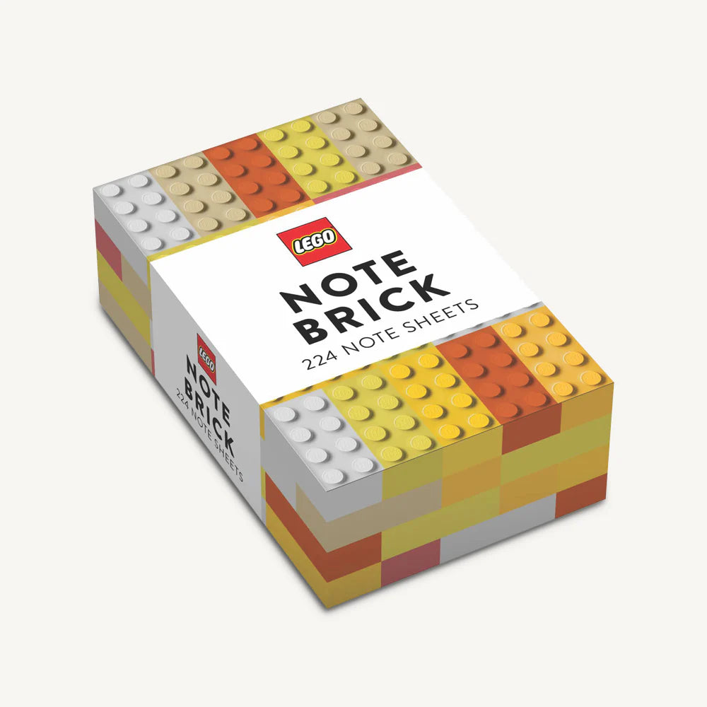 דפי ממו LEGO® Note Brick - בגווני צהוב-כתום-5