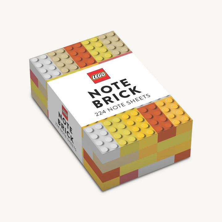 דפי ממו LEGO® Note Brick - בגווני צהוב-כתום-6