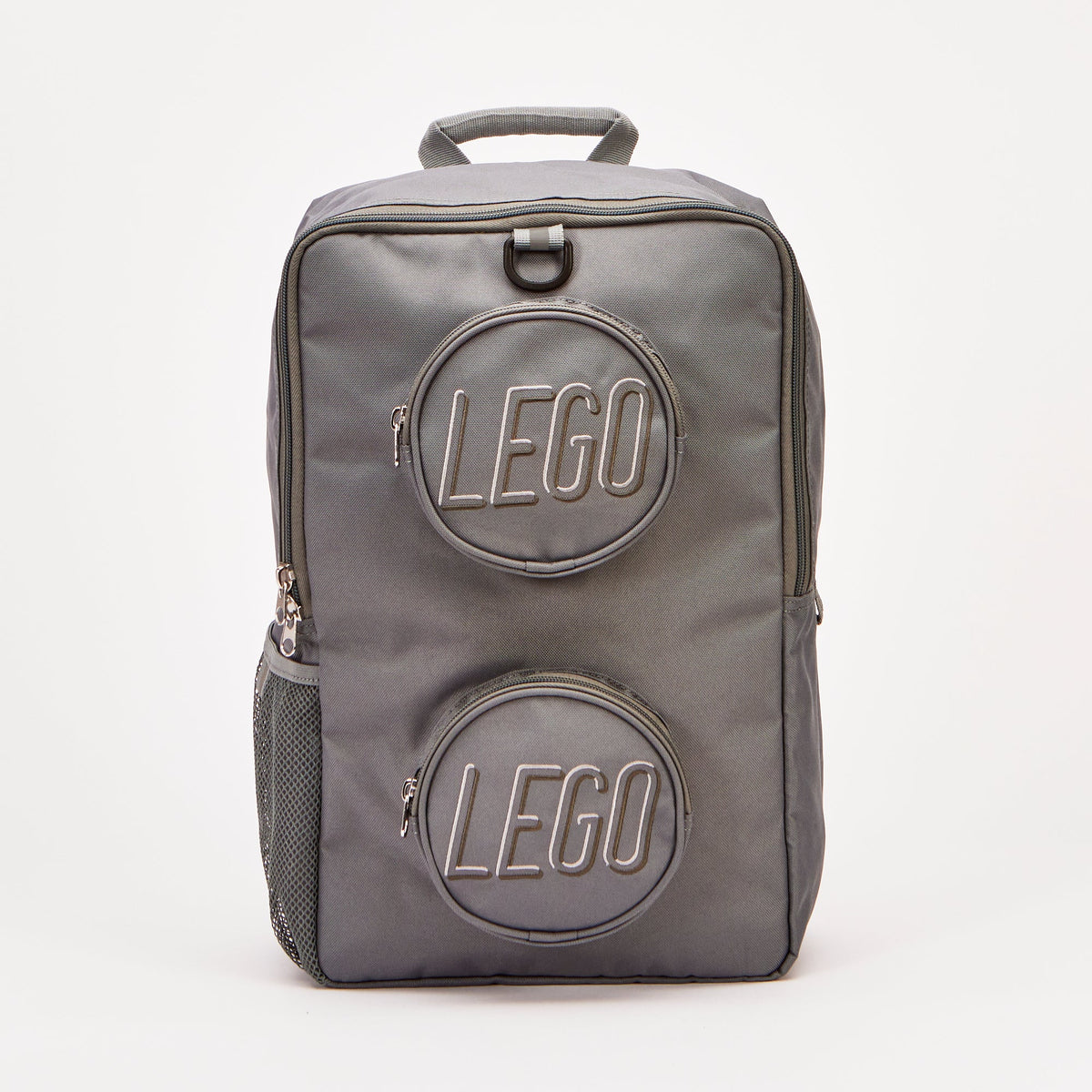 תיק גב לגו- תיק LEGO Brick אפור-1