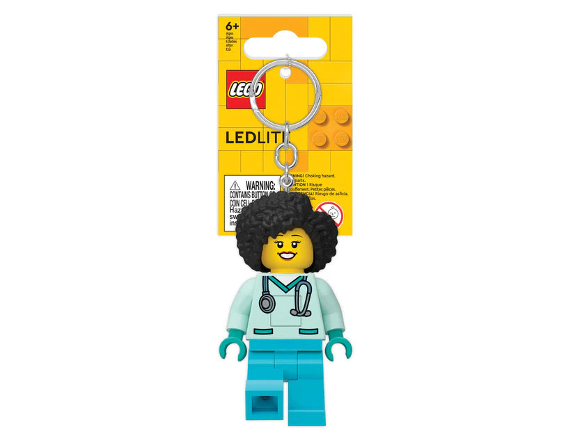 לגו מחזיק מפתחות עם תאורת LED - דוקטור פליבר (KE192H)-1