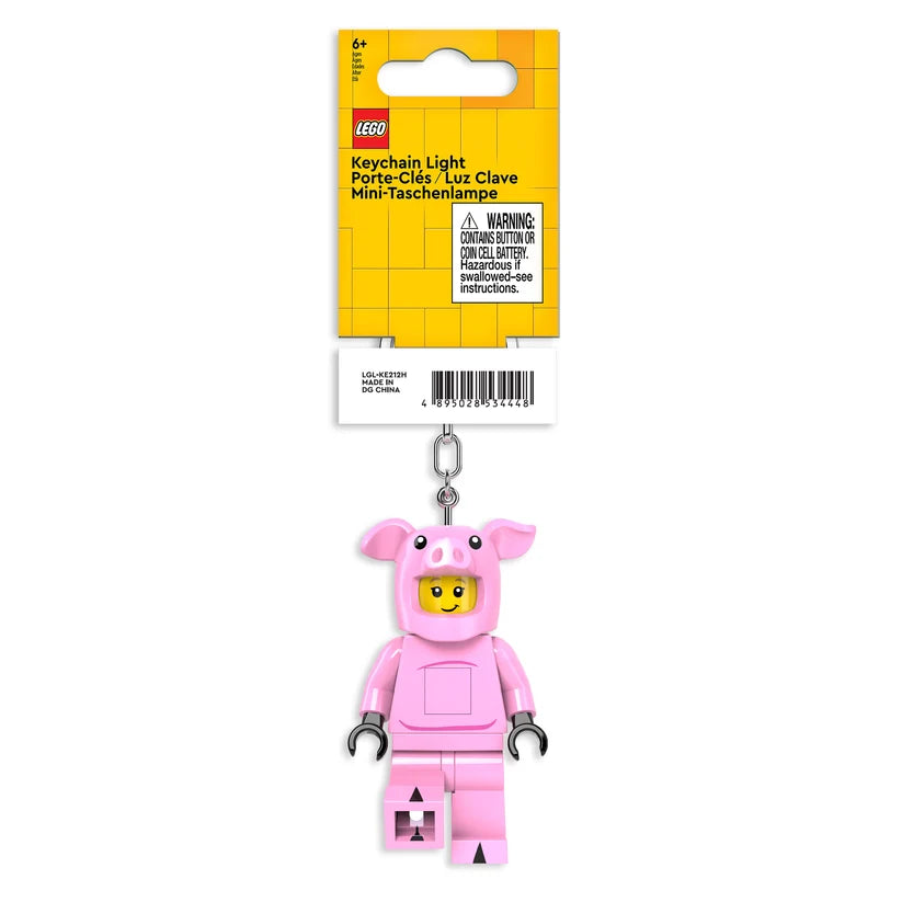 לגו מחזיק מפתחות עם תאורת LED - חזרזירה (KE212H)-4