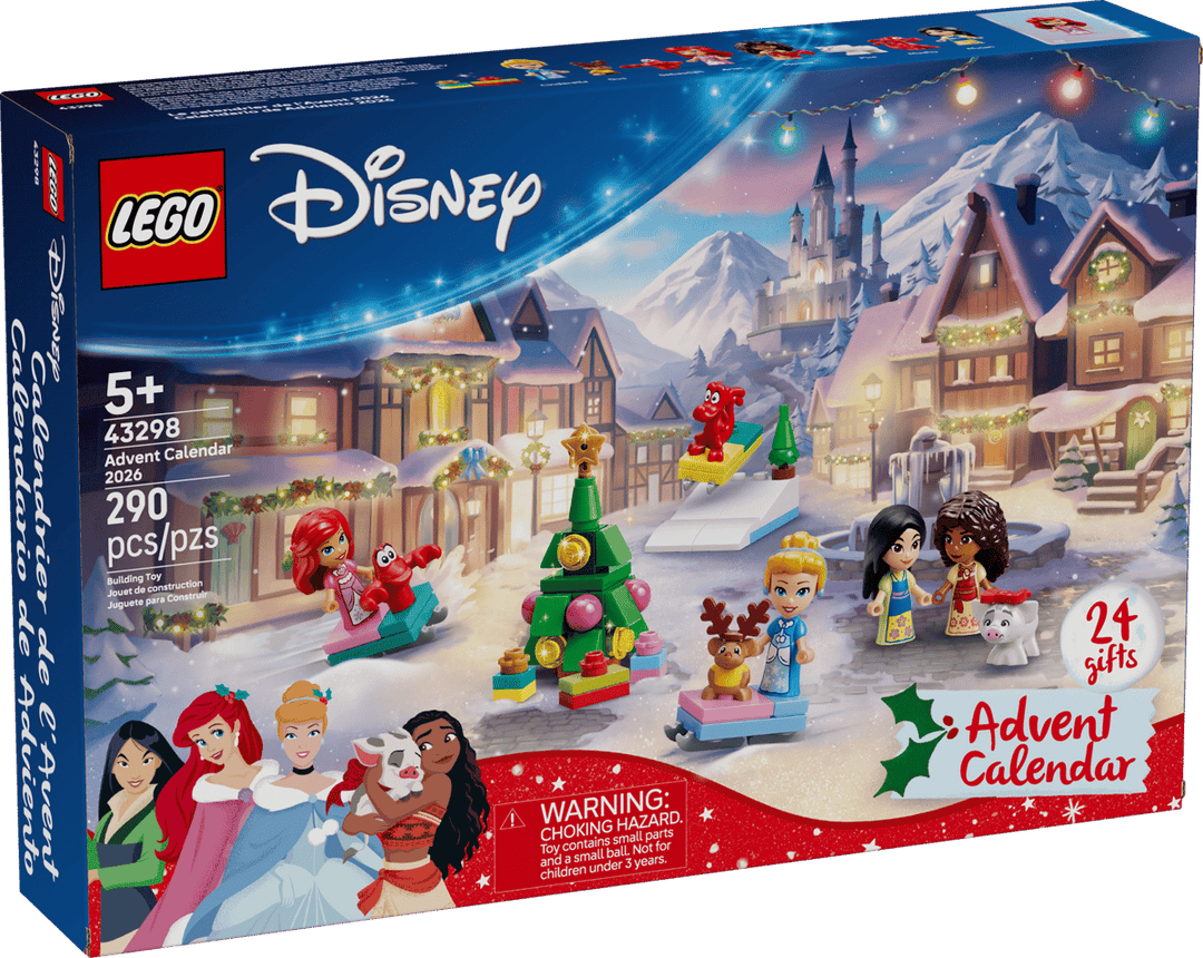 לגו DISNEY - לוח הפתעות חגיגי 2026 (43298)-1