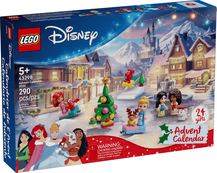 לגו DISNEY - לוח הפתעות חגיגי 2026 (43298)-1