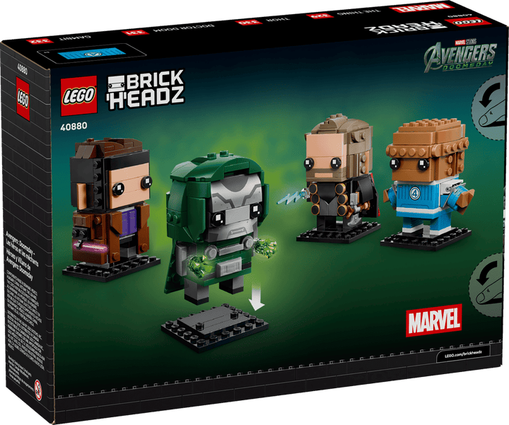 לגו BrickHeadz - הנוקמים: יוֹם הדין גיבורים ונבלים (40880)-11