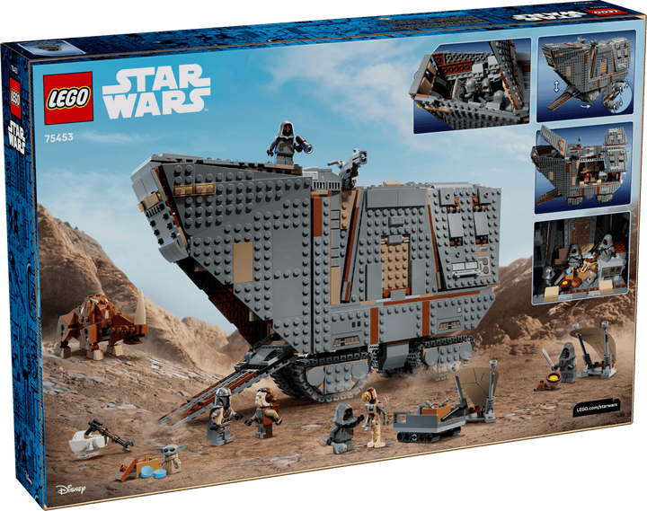 לגו Star Wars™ - זחל חול מהחלל החיצון ומאדהורן (75453)-22