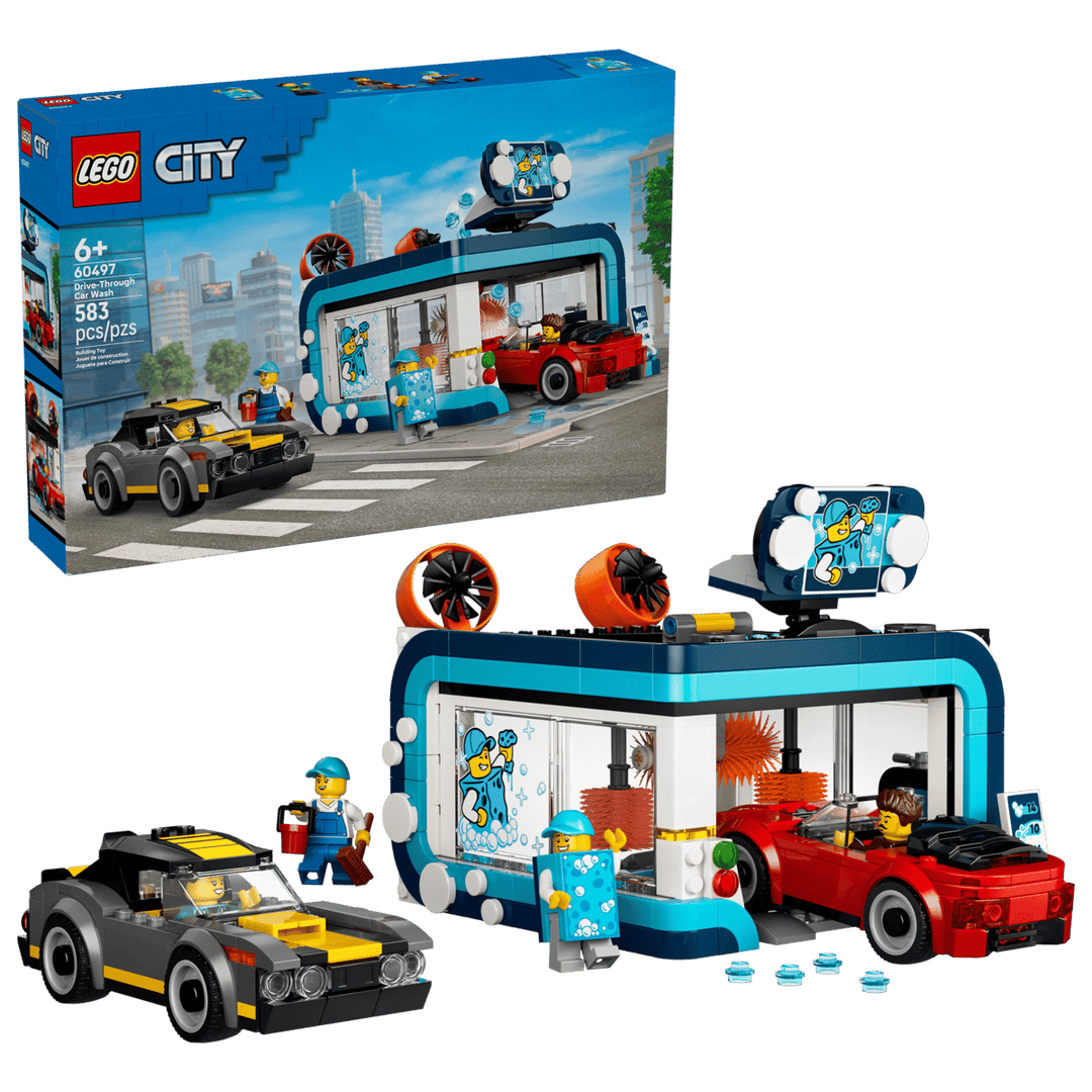 לגו City - שטיפת מכוניות אוטומטית (60497)-1