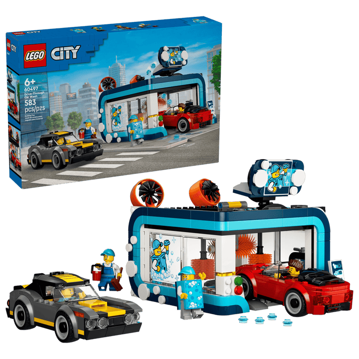 לגו City - שטיפת מכוניות אוטומטית (60497)-2