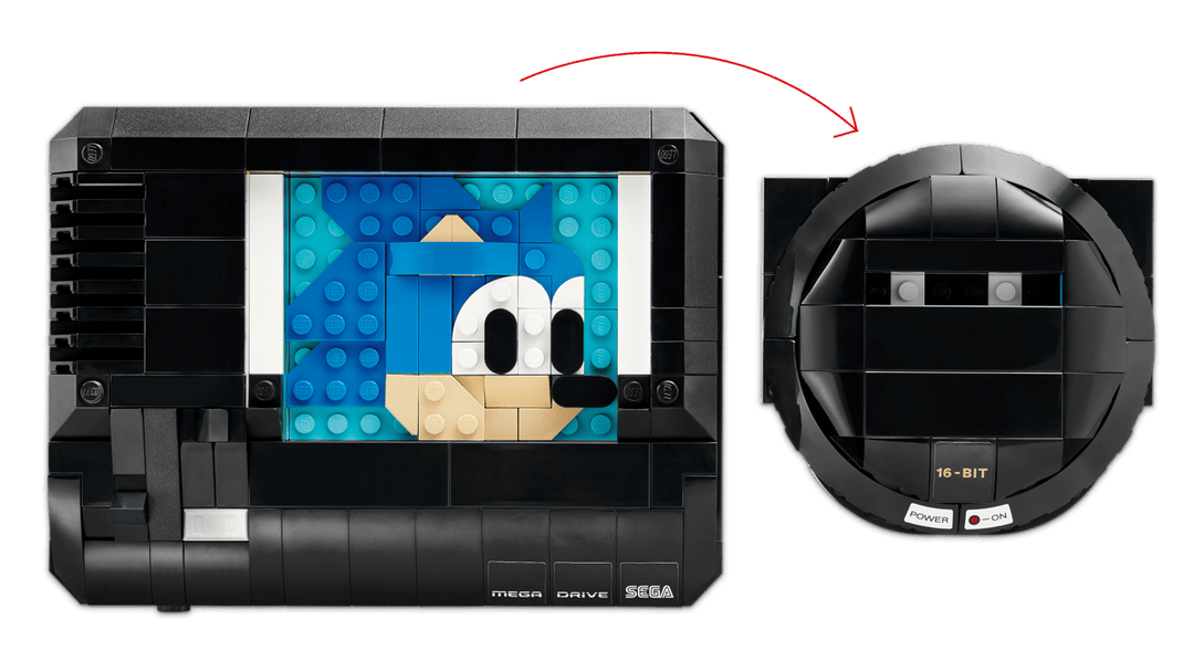 לגו Iconic - קונסולת ™SEGA® Mega Drive (40926)-3