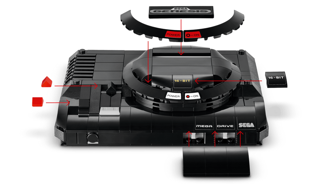 לגו Iconic - קונסולת ™SEGA® Mega Drive (40926)-2