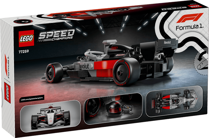 לגו Speed Champions - מכונית מרוץ Audi Revolut F1® Team R26 (77259)-10