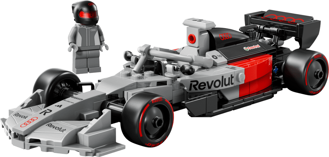 לגו Speed Champions - מכונית מרוץ Audi Revolut F1® Team R26 (77259)-1