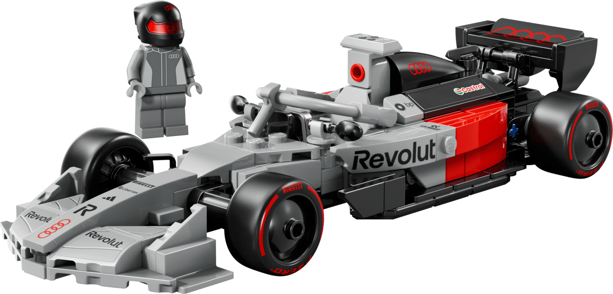לגו Speed Champions - מכונית מרוץ Audi Revolut F1® Team R26 (77259)-1