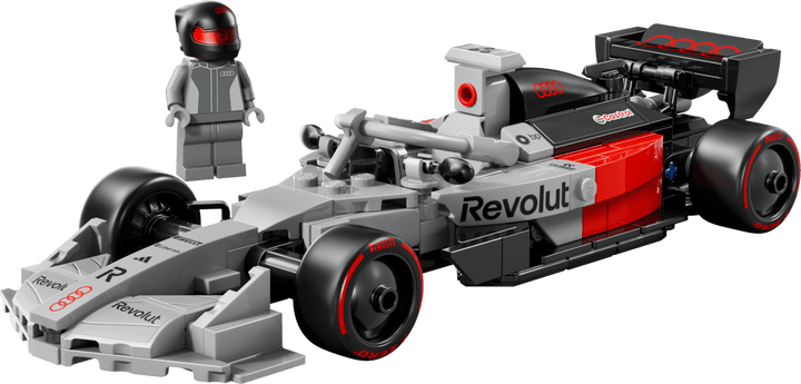 לגו Speed Champions - מכונית מרוץ Audi Revolut F1® Team R26 (77259)-1