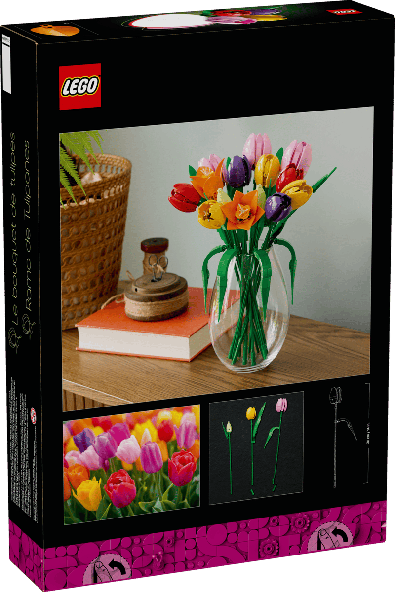 לגו Botanicals - זר צבעונים (11501)-13