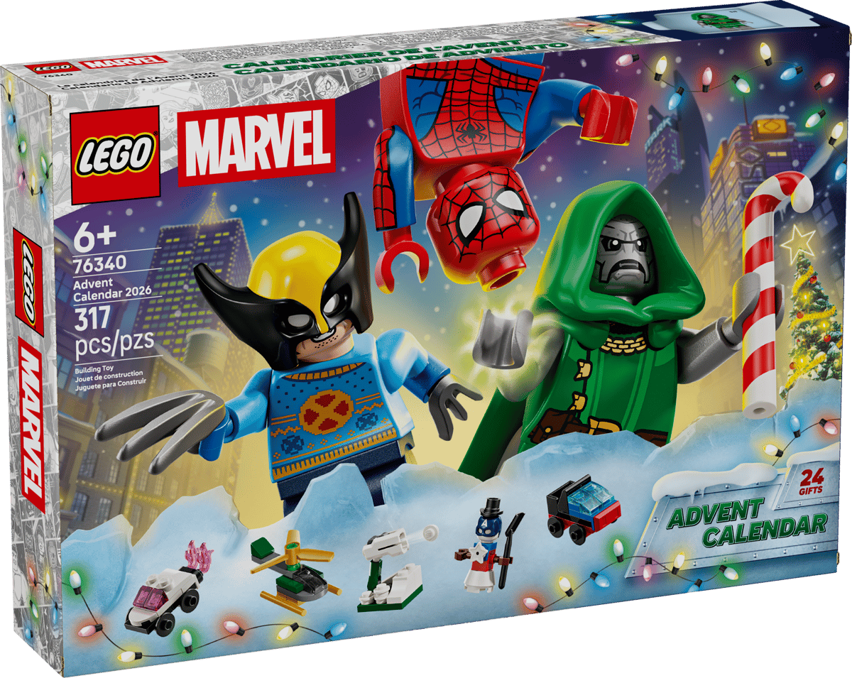 לגו Marvel - לוח הפתעות חגיגי 2026 (76340)-11
