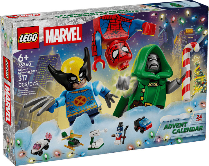 לגו Marvel - לוח הפתעות חגיגי 2026 (76340)-11