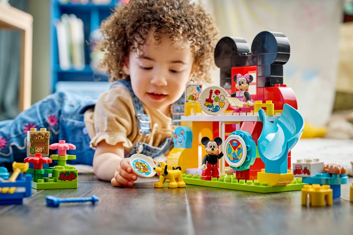 לגו DUPLO® - מועדון החברים של מיקי מאוס עם מיני ופלוטו (10465)-9