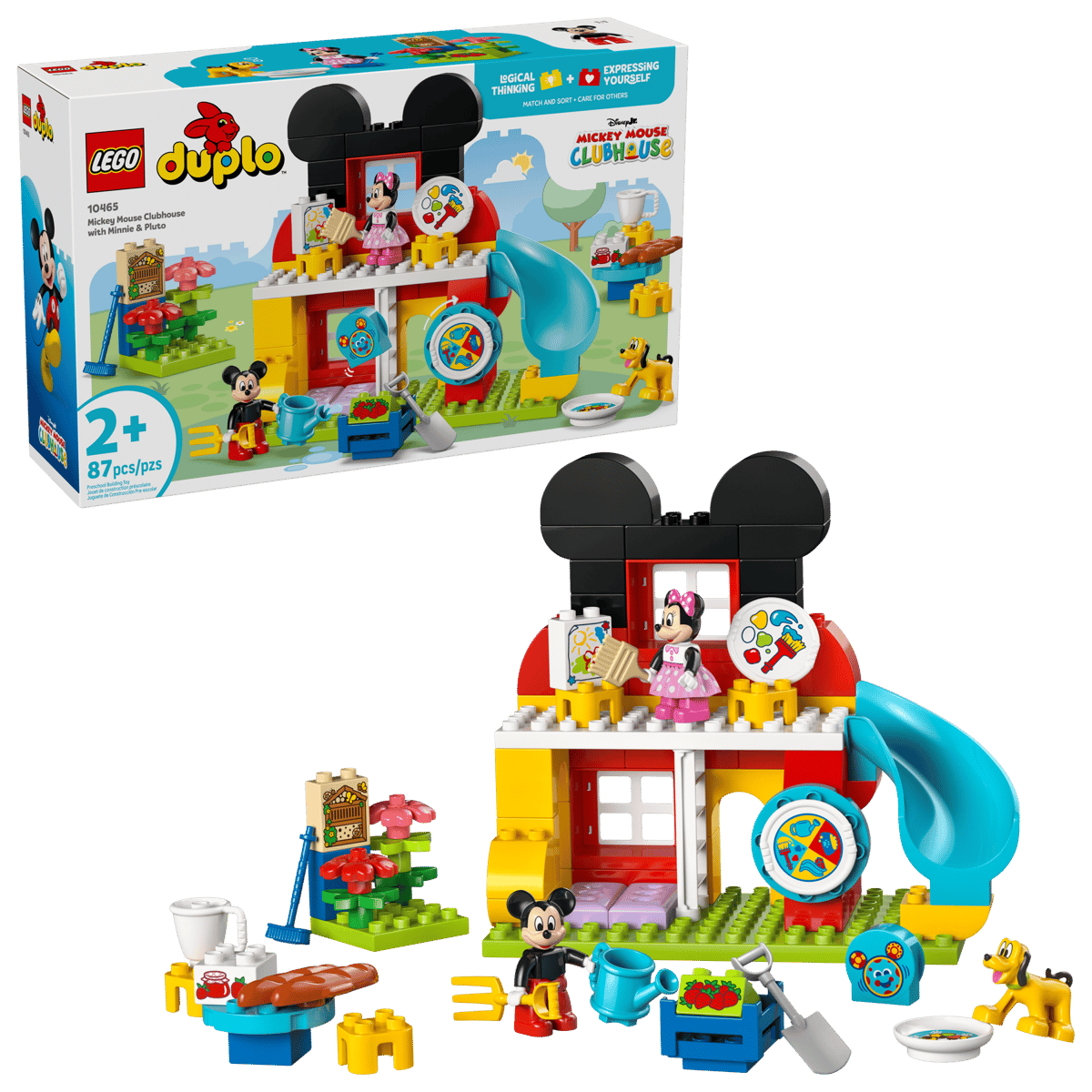 לגו DUPLO® - מועדון החברים של מיקי מאוס עם מיני ופלוטו (10465)-2