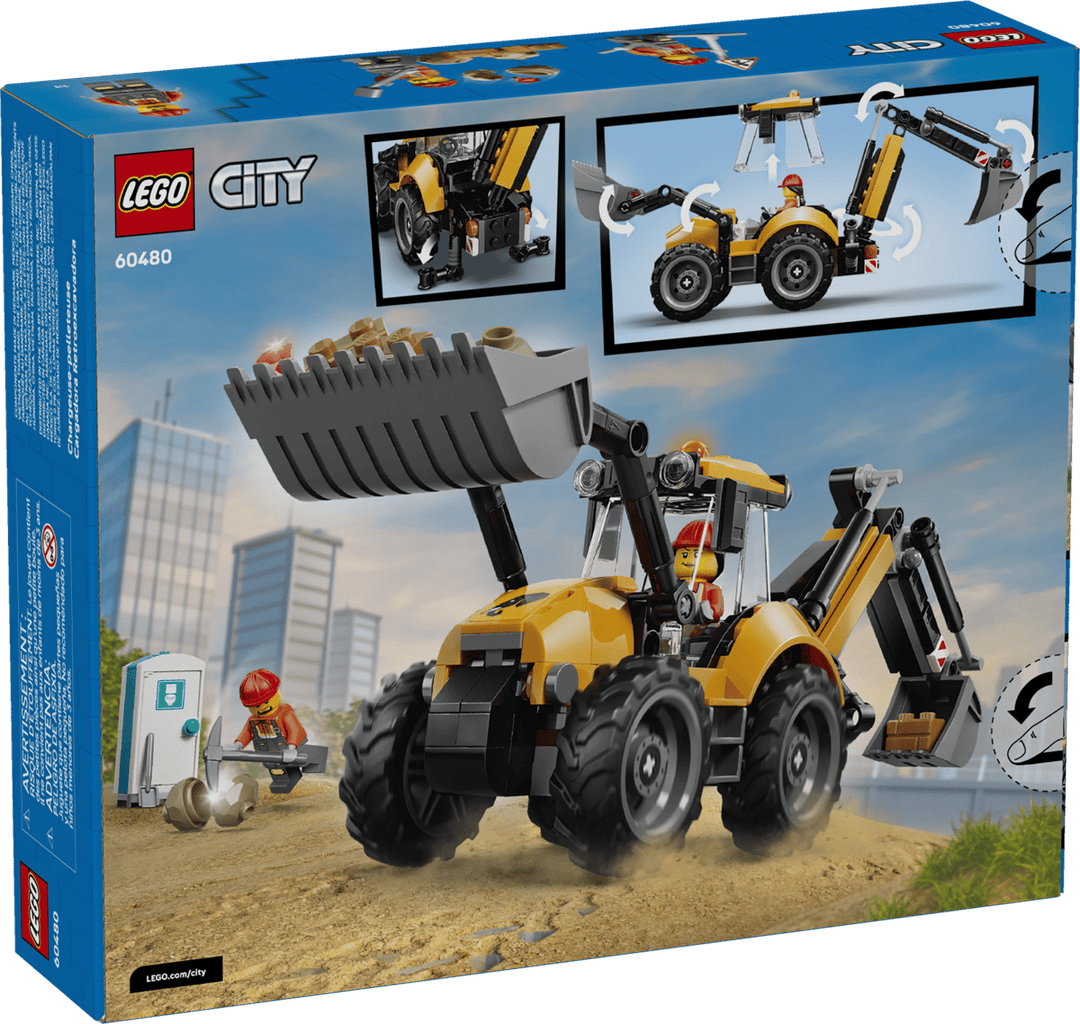 לגו City - מחפרון צהוב (60480)-10