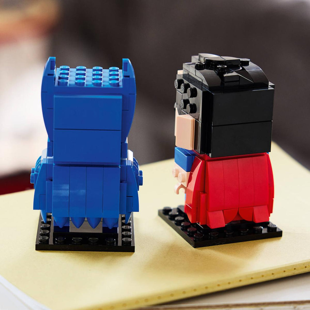 לגו Brickheadz  - סופרמן ובאטמן - גיבורי-על מתקופת תור הזהב (40859)-10